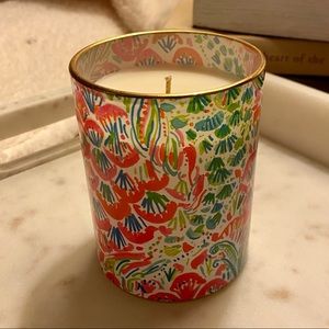 Lilly Pulitzer Glass Candle